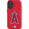 MLB Los Angeles Angels - Solid Distressed iPhone 16 Magsafe Impact Case